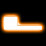 ORACLE Lighting Universal Illuminated LED Letter Badges - Matte White Surface Finish - L