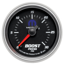 Load image into Gallery viewer, Autometer Mopar 52.4mm FSE 0-30 PSI Boost Gauge