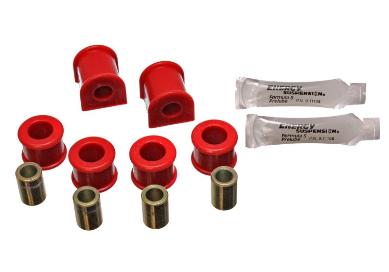 Energy Suspension 86-91 Mazda RX7 Red 14mm Rear Sway Bar Bushings - GTR Auto
