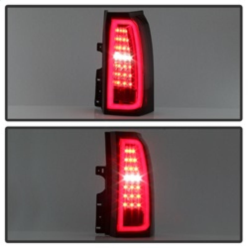 Spyder Chevy Tahoe / Suburban 15-17 LED Tail Lights - Red Clear (ALT-YD-CTA15-LED-RC)