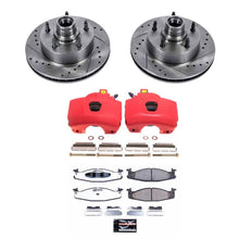 Load image into Gallery viewer, Power Stop 94-96 Ford F-150 Front Z36 Truck &amp; Tow Kit w/Cals
