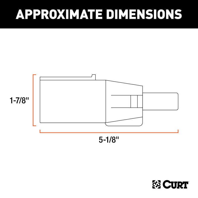 Curt 7-Way RV Blade Connector Tester