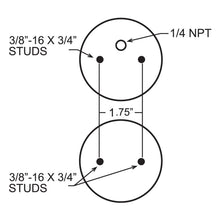 Load image into Gallery viewer, Firestone Ride-Rite Replacement Bellow 268C (For Kit PN 2488/2061) (W217606764)