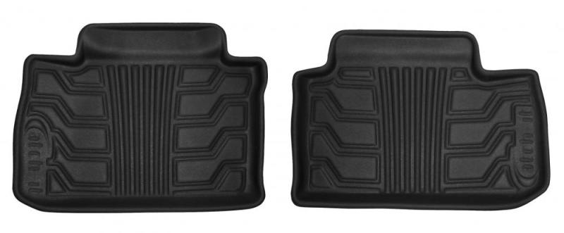 Lund 15-17 Ford F-150 SuperCrew Catch-It Floormats Rear Floor Liner - Black (1 Pc.)