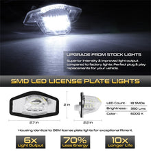 Load image into Gallery viewer, Xtune 09-18 Honda Fit LED License Plate Bulb Assembly White 5500K LAC-LP-HODY08 - Pair