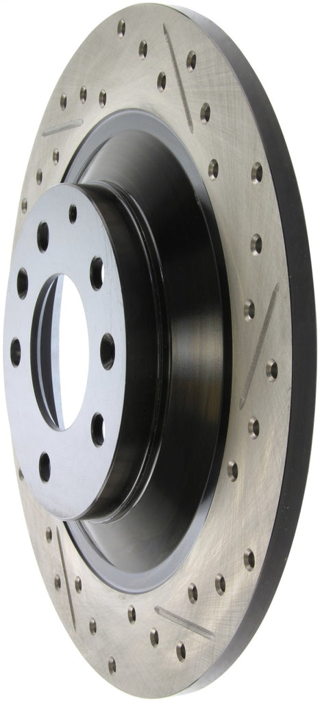 StopTech 06-07 Mazda Tribute 6 Slotted & Drilled Left Rear Rotor