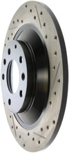 Load image into Gallery viewer, StopTech 06-07 Mazda Tribute 6 Slotted &amp; Drilled Left Rear Rotor