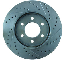 Load image into Gallery viewer, StopTech 02-06 Ford Expedition / 02-06 Lincoln Navigator Sport Slotted &amp; Drilled Front Right Rotor
