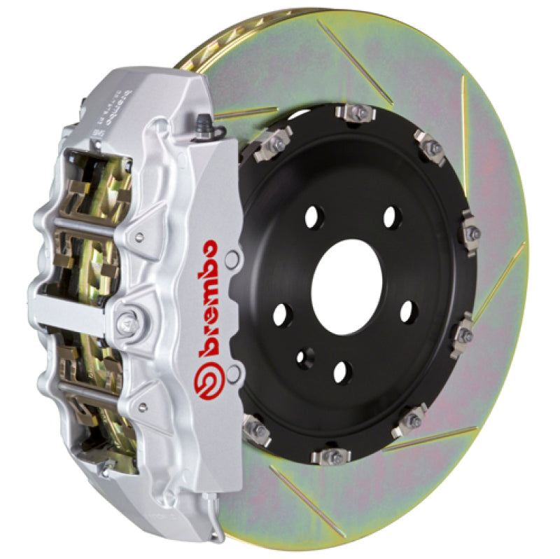 Brembo 03-06 Expedition/Navigator Front GT BBK 8 Piston Cast 380x34 2pc Rotor Slotted Type1-Silver
