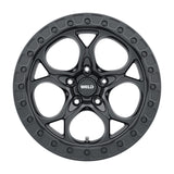 Weld Off-Road W108 17X9.0 Ledge 5X127 ET00 BS5.00 Satin Black 71.5