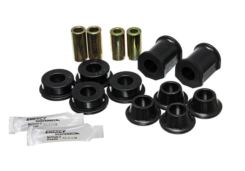 Energy Suspension 8/73-79 VW Super Beetle (Stamped) Black Front Control Arm Bushing Set - GTR Auto