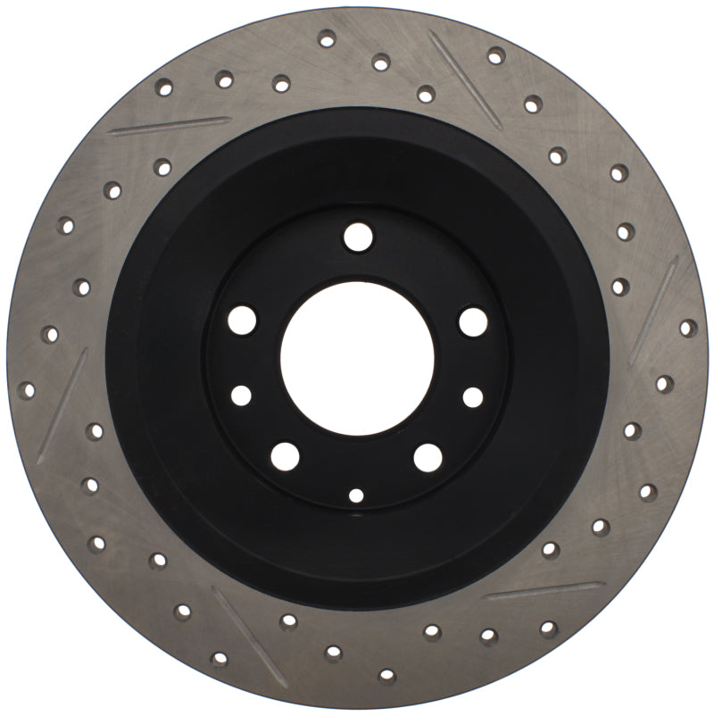 StopTech 06-07 Mazda Tribute 6 Slotted & Drilled Right Rear Rotor