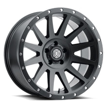 Load image into Gallery viewer, ICON Compression 20x10 6x135 -19mm Offset 4.75inBS Satin Black Wheel