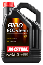 Load image into Gallery viewer, Motul 5L Synthetic Engine Oil 8100 0W20 Eco-Clean