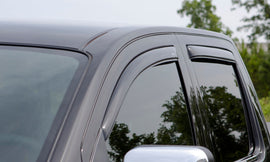 AVS 2022 Nissan Frontier Crew Cab Ventvisor In-Channel Window Deflectors - 4pc - Smoke - GTR Auto