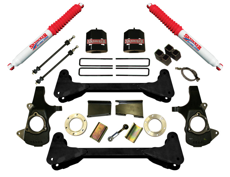 Skyjacker 2007-2013 Chevrolet Silverado 1500 4 Wheel Drive Suspension Lift Kit w/ Shock