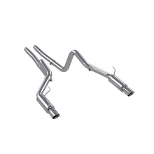 Load image into Gallery viewer, MBRP 05-09 Ford Mustang GT 4.6L Dual Split Rear Race Version AL/ 3in Cat Back Exhaust System