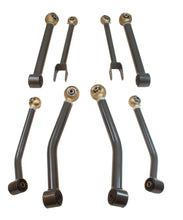 Load image into Gallery viewer, MaxTrac 18-19 Jeep Wrangler JL 2WD/4WD Complete Front &amp; Rear Adj. Control Arm Kit - 8 Pc