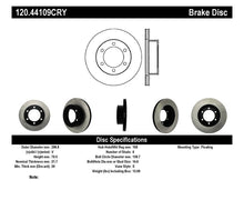 Load image into Gallery viewer, Stoptech 95-02 Toyota 4Runner Front Premium High-Carbon CRYO Rotor