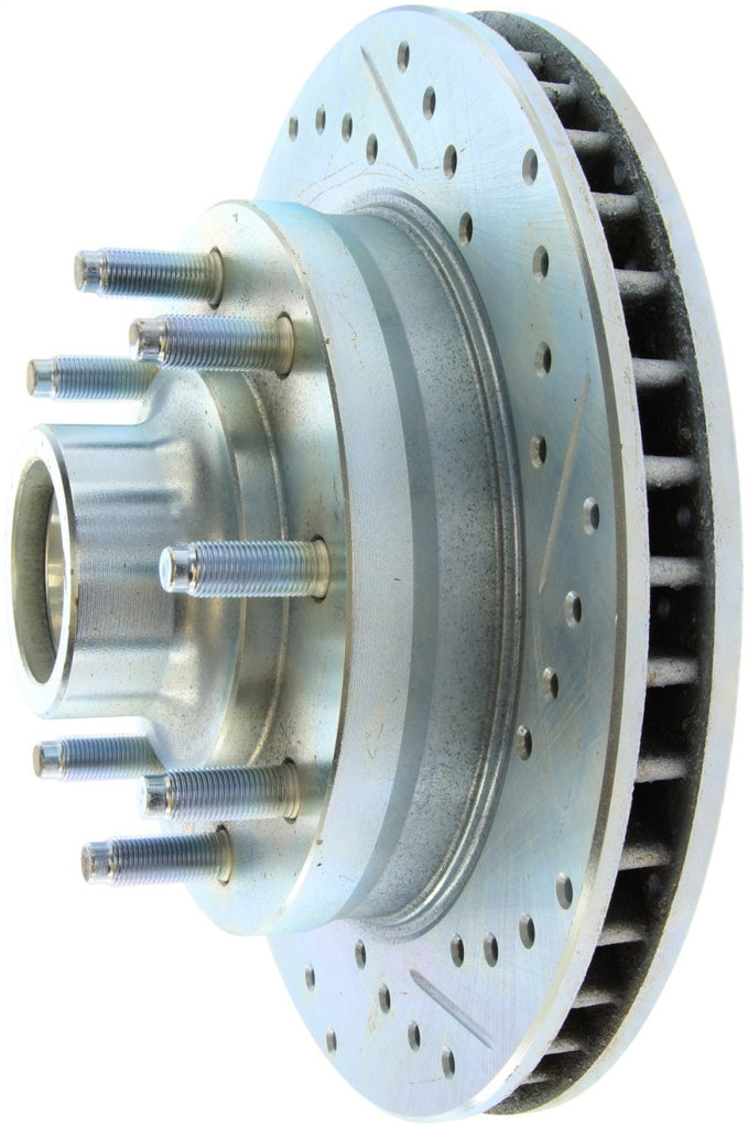 Stoptech 94-98 Dodge Ram 2500 Drilled/Slotted Rotor Front