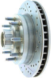 Stoptech 94-98 Dodge Ram 2500 Drilled/Slotted Rotor Front