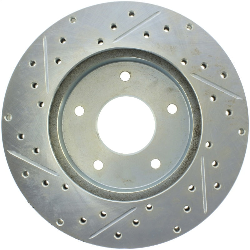 StopTech Select Sport Drilled & Slotted Rotor - Front Right