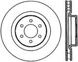 StopTech 92-02 Dodge Viper Slotted & Drilled Front Right Cryo Rotor