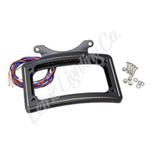 Load image into Gallery viewer, Letric Lighting 10-13 Road Glide Perfect Plate Light Black Curved License Plate Frame