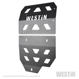 Westin 18-22 Jeep Wrangler JL Transmission Pan Skid Plate - Textured Black