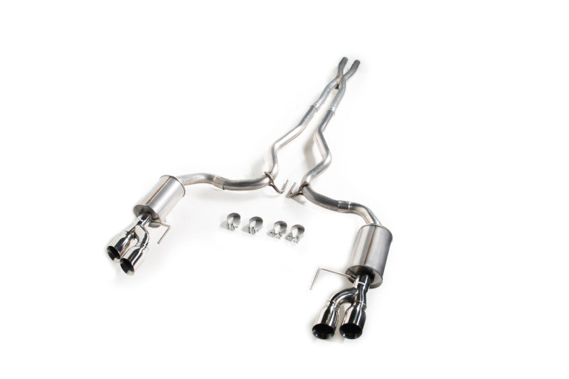 Roush 2018-2024 Ford Mustang 5.0L V8 Cat-Back Exhaust Kit (Fastback Only)