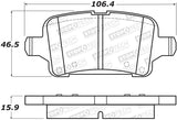 StopTech Street Brake Pads - Front