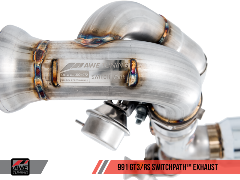 AWE Tuning Porsche 991 GT3 / RS SwitchPath Conversion Kit (Requires AWE Tuning Center Muffler)