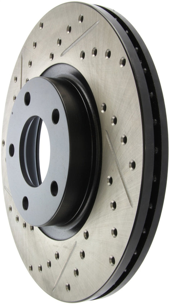 StopTech Mazda Mazda3 Slotted & Drilled Right Front Rotor