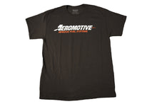 Load image into Gallery viewer, Aeromotive Standard Logo Black/Red T-Shirt - XXX-Large