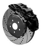 Wilwood SX6R Front Brake Kit 15in Lug Drive Slotted/Drilled Black w/ Lines 10-14 Chevrolet Camaro SS