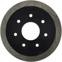 Load image into Gallery viewer, StopTech Power Slot 12/99-11/04 Ford F150 2WD/4WD / 97-99 F250 2WD/4WD Rear Right Slotted Rotor