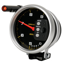 Load image into Gallery viewer, Autometer Pro-Comp 5 inch 9000 RPM Dual Range w/ Shift-Lite and Memory Tach