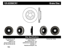 Load image into Gallery viewer, StopTech CryoStop Rotor - Front