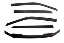 Load image into Gallery viewer, AVS 14-18 GMC Sierra 1500 Crew Cab Ventvisor &amp; Aeroskin Deflector Combo Kit - Matte Black