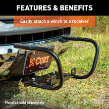 Load image into Gallery viewer, Curt Hitch-Mounted Winch Mount (Fits 2in Receiver)