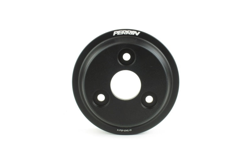 PERRIN 22-25 Subaru WRX / 21-25 Crosstrek / 20-25 LGT/OBXT/FXT Lightweight Water Pump Pulley - Black - GTR Auto