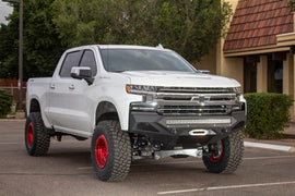 Addictive Desert Designs 2019 Chevrolet Silverado 1500 SF Front Bumper w/ Winch Mount&Sensor Cutout - GTR Auto