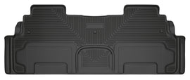 Husky Liners 09-14 Chevy Traverse/07-14 GMC Acadia Weatherbeater Black 2nd Seat Floor Liners - GTR Auto