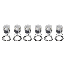 Industrial Injection Dodge 12V Mahle Piston .020 Oversized Coated Champ. Fly Cut