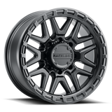 Raceline 953B Krank 18x9in / 8x165.1 BP / -12mm Offset / 125.2mm Bore - Satin Black Wheel