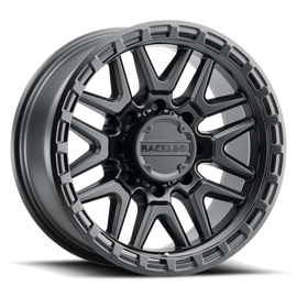 Raceline 953B Krank 18x9in / 6x139.7 BP / 18mm Offset / 106.1mm Bore - Satin Black Wheel