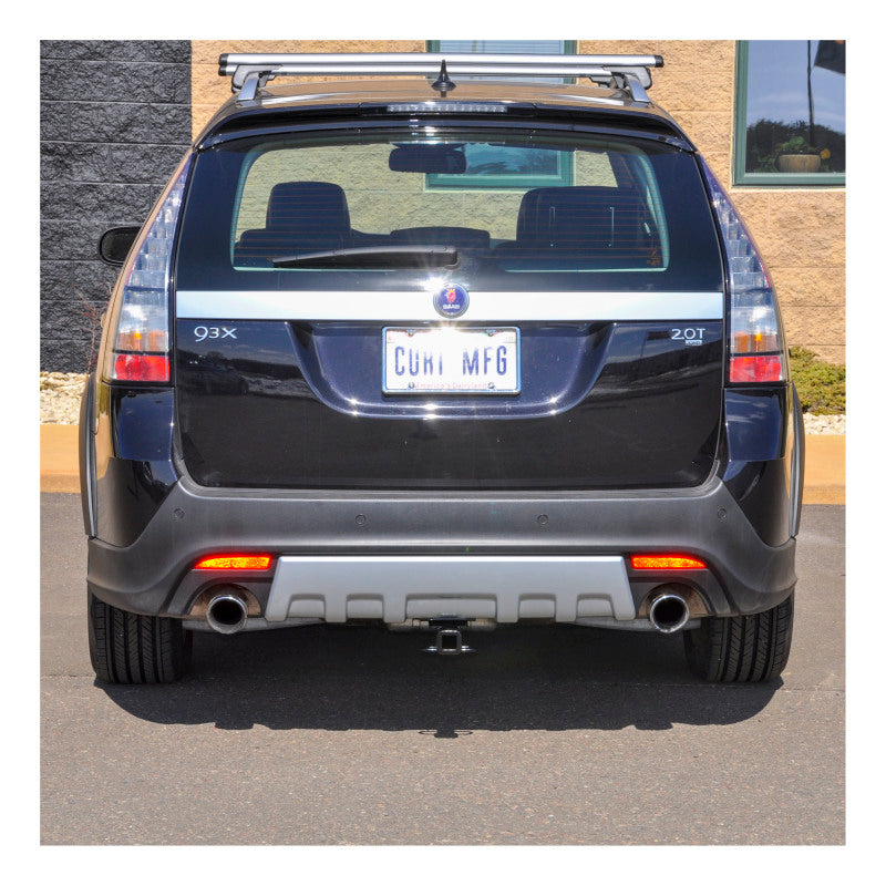 Curt 06-11 Saab 9-3 Sport Wagon (w/Dual Exhaust) Class 1 Hitch w/Pin & Clip Old-Style Ball Mount