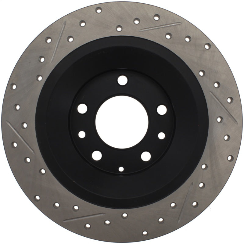 StopTech 06-07 Mazda Tribute 6 Slotted & Drilled Left Rear Rotor