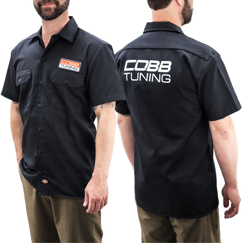 Cobb Dickies Work Shirt w/Embroidered Patch - XX-Large