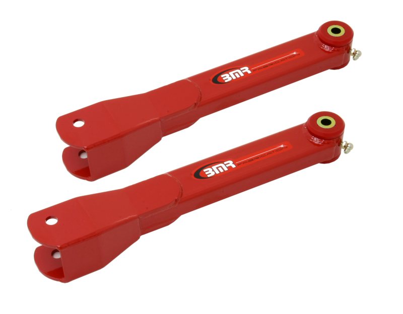 BMR 10-15 5th Gen Camaro Non-Adj. Rear Trailing Arms (Polyurethane) - Red - GTR Auto